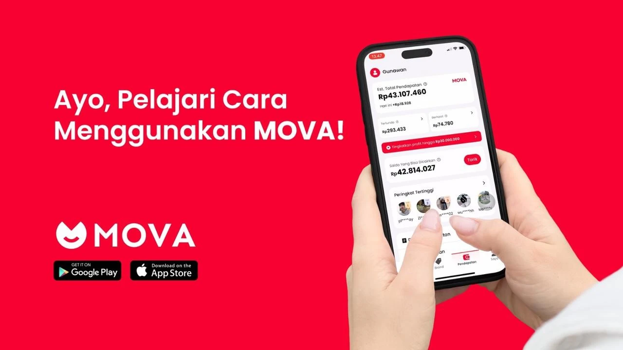 Landing Page Mova Siap Pakai